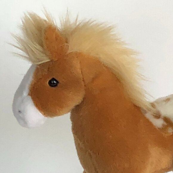 New w/Tag Douglas Plush Horse Freckles Golden Appaloosa Foal - Picture 9 of 12
